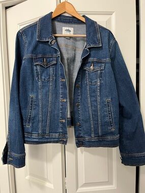 Old Navy Classic Blue Denim Jacket - Women’s Jean Coat